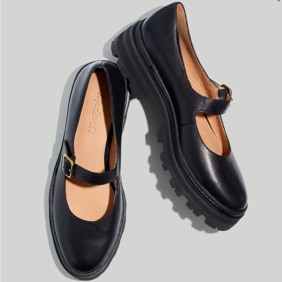 Madewell The Freya Platform Lugsole Mary Jane - Picture 1 of 8